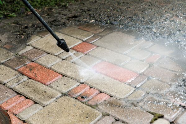 Brick Paver Cleaning in Cedar Park