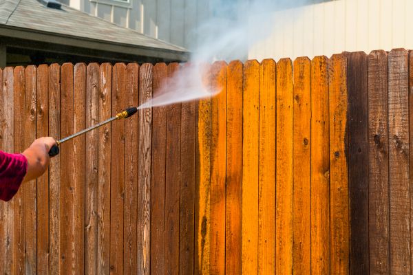 Fence Pressure Cleaning in Cedar Park