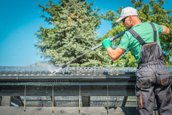 Gutter Power Washing in Cedar Park