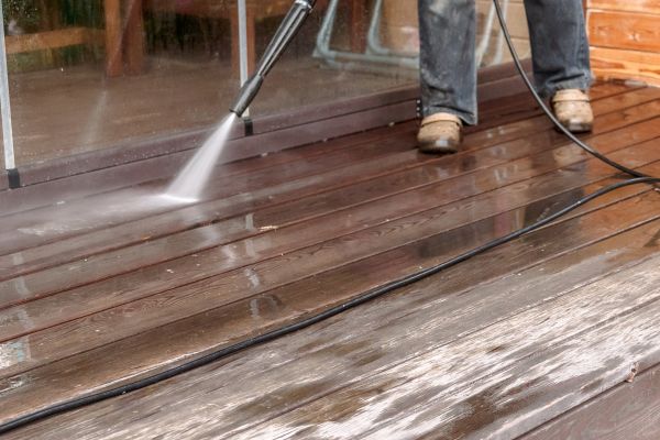 Pool Deck Power Washing in Cedar Park