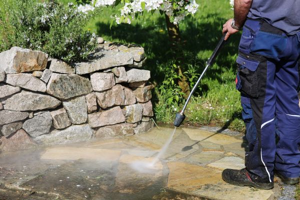 Stone Pressure Washing in Cedar Park