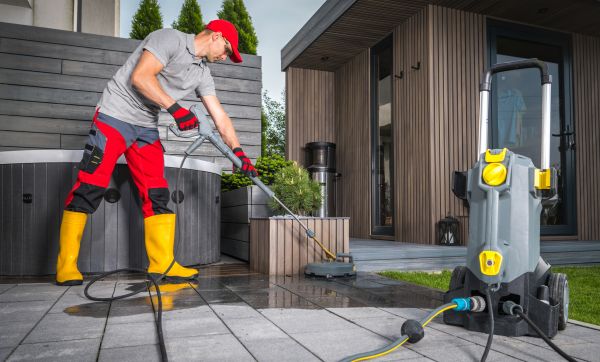 Concrete Patio Washing in Cedar Park