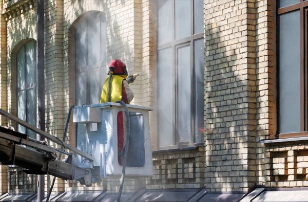 Brick Facade Cleaning in Cedar Park