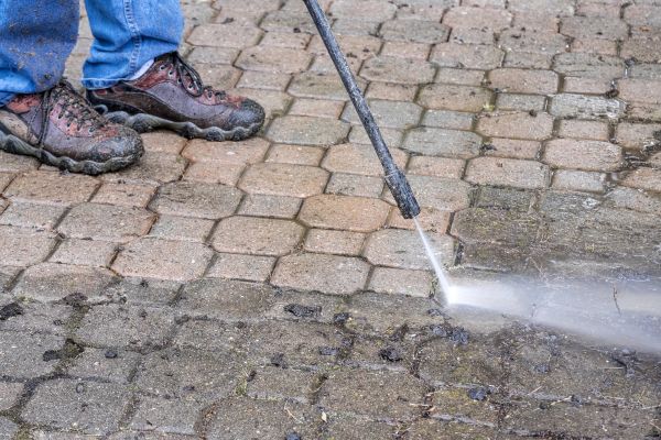 Stone Patio Cleaning in Cedar Park